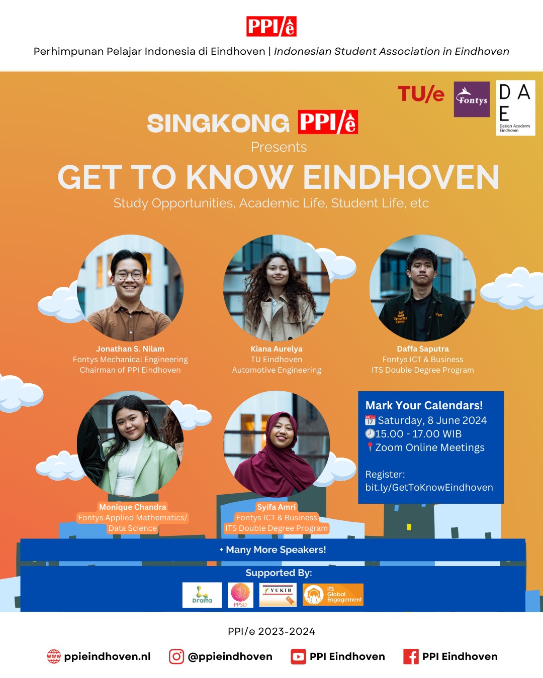 Info Session to Fontys University and Sharing Session Life in Eindhoven